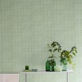 Tapeta geometryczna Designers Guild PDG1150/06 Jaal Porcelaine De Chine