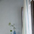 Tapeta geometryczna Designers Guild PDG1150/07 Jaal Porcelaine De Chine