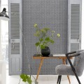 Tapeta geometryczna Designers Guild PDG1150/08 Jaal Porcelaine De Chine