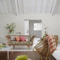 Tapeta jak koniczyna marokańska Designers Guild PDG1151/03 Pergola Trellis Porcelaine De Chine