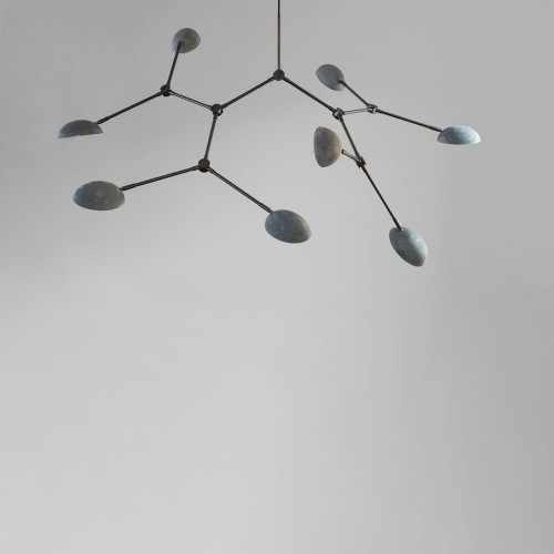 Nowoczesna lampa wisząca oksydowana 111098 Drop Chandelier Oxidized Lighting 101 Copenhagen