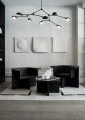 Nowoczesna lampa wisząca oksydowana 111098 Drop Chandelier Oxidized Lighting 101 Copenhagen
