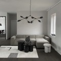 Nowoczesna lampa wisząca oksydowana 111098 Drop Chandelier Oxidized Lighting 101 Copenhagen
