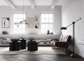 Nowoczesna lampa wisząca szklane kule 193004 Drop Chandelier Bulp Mini Grey Lighting 101 Copenhagen