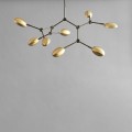 Nowoczesna lampa wisząca złota 203040 Drop Chandelier Mini Brass Lighting 101 Copenhagen