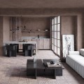 Nowoczesna lampa wisząca 214022 Drop Chandelier Bronze Lighting 101 Copenhagen