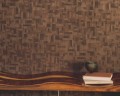 Tapeta jak drewniana mozaika Elitis VP938 01 Ramille Bois Sculpte