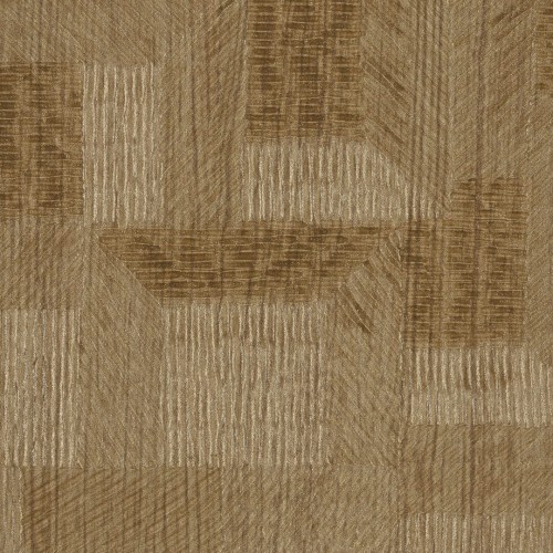 Tapeta jak drewniana mozaika Elitis VP938 70 Ramille Bois Sculpte