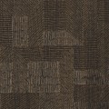 Tapeta jak drewniana mozaika Elitis VP938 73 Ramille Bois Sculpte