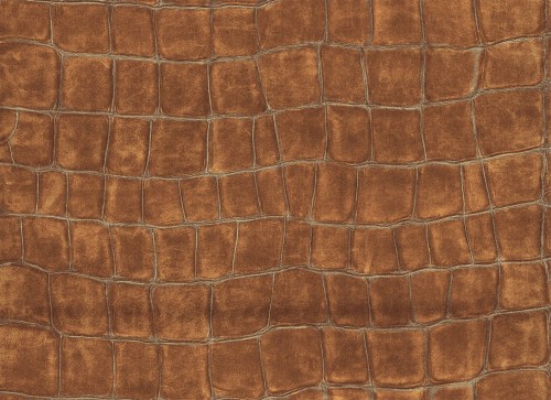Tapeta skóra krokodyla metalizowana Elitis VP951 90 Big Croco Metal Vibrations