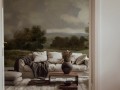 Mural botaniczny krajobraz angielskiej wioski Boras Tapeter Studio Oilpainting Landscape 9482W
