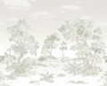 Mural botaniczny krajobraz Boras Tapeter Studio Countryside Landscape 9480W
