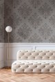 Fototapeta ornament Rebel Walls R19403 Baroque Pearl Beige Lars Wallin