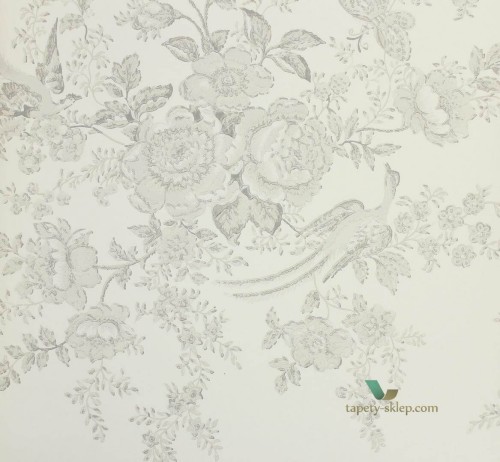 Tapeta florystyczna w stylu vintage Ralph Lauren PRL028/07 Vintage Dauphine Signature Papers IV