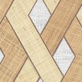 Tapeta naturalna przeplatana kratownica Elitis RM1019 02 Entrelazados Merida