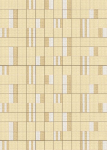 Tapeta naturalna w kwadraty Elitis RM1020 02  Partitura Merida