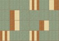 Tapeta naturalna w kwadraty Elitis RM1020 60  Partitura Merida