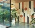 Mural naturalny geometryczny Elitis RM1021 80 Sol Merida