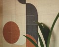 Mural naturalny geometryczny Elitis RM1021 80 Sol Merida