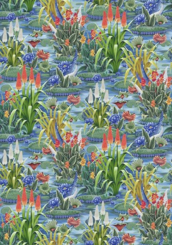 Tapeta kwiaty wodne Osborne & Little W7811-02 Elysium Rhapsody