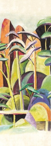 Mural krajobraz włoskiej miejscowości Khroma DGILA3012 Cerreto Aquila