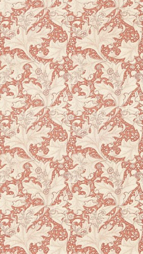 Tapeta liście akantu Morris & Co. 217188 Wallflower Emery Walker's House
