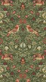 Tapeta roślinna z ptakami Morris & Co. 217194 Bird Emery Walker's House
