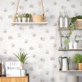 Tapeta kuchenna w stylu vintage Galerie G45414 Just Kitchens