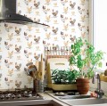 Tapeta kuchenna z kurami i kogutami Galerie G45415 Just Kitchens