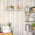 Tapeta kuchenna w paski Galerie G45447 Just Kitchens