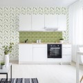Tapeta kuchenna w gałązki oliwne i oliwki Galerie G45450 Just Kitchens