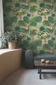 Tapeta tropikalna roślinność Jwall 50503 Palme Tahiti Straw - szer. 100 cm