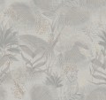Tapeta tropikalna roślinność Jwall 50504 Palme Tahiti Straw - szer. 100 cm