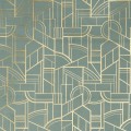 Tapeta tekstylna Art Deco Casamance 71020666 Reims Mellow
