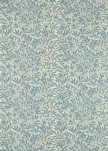 Tkanina w liście wierzby Morris & Co. 227019 Emery's Willow Emery Walker's England