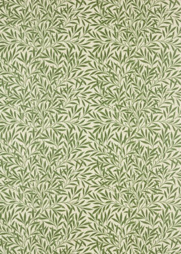 Tkanina w liście wierzby Morris & Co. 227020 Emery's Willow Emery Walker's England