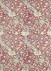Tkanina z florystycznym wzorem Morris & Co. 227024 Trent Emery Walker's England