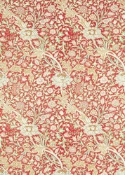 Tkanina z florystycznym wzorem Morris & Co. 227025 Trent Emery Walker's England