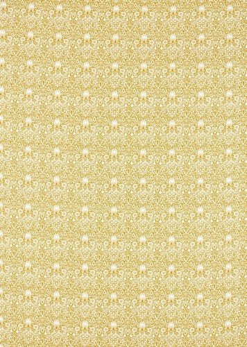 Tkanina z roślinnym ornamentem Morris & Co. 227031 Borage Emery Walker's England