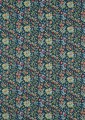 Tkanina ze wzorem kwiatów polnych Morris & Co. 237313 Flowers By May Emery Walker's England