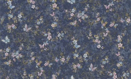 Tapeta motyle i kwiaty Blumarine BM29029 Home Collection N.5 - 106 cm szer.