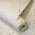 Tapeta imitująca tynk geometryczna kwarc Hohenberger 81314 Luna Divino