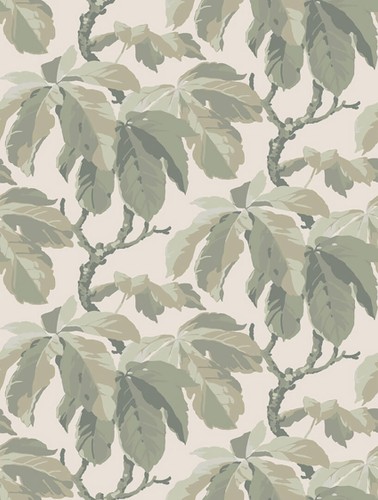 Tapeta liście kasztanowca Boras Tapeter Kastanj 4841 New Heritage