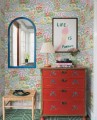 Tapeta botaniczna retro Boras Tapeter Rabatt 4843 New Heritage
