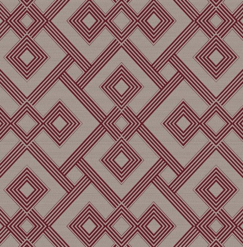 Tapeta tekstylna geometryczna Tiffany KT9850-7612 Premiere Chance