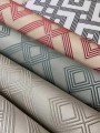 Tapeta tekstylna geometryczna Tiffany KT9850-7613 Premiere Chance