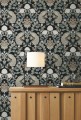 Tapeta pawie i kwiaty York Wallcoverings AC9101 Plume Dynasty Art & Crafts