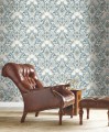 Tapeta pawie i kwiaty York Wallcoverings AC9105 Plume Dynasty Art & Crafts