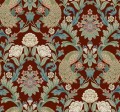 Tapeta pawie i kwiaty York Wallcoverings AC9106 Plume Dynasty Art & Crafts