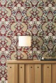 Tapeta pawie i kwiaty York Wallcoverings AC9106 Plume Dynasty Art & Crafts